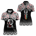 Kia Kaha Te Reo Maori Women Polo Shirt 50 Years Mo Ake Tonu Te Reo - Aussie Hoodie