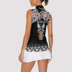 Kia Kaha Te Reo Maori Women Sleeveless Polo Shirt 50 Years Mo Ake Tonu Te Reo - Aussie Hoodie
