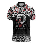 Kia Kaha Te Reo Maori Zipper Polo Shirt 50 Years Mo Ake Tonu Te Reo - Aussie Hoodie