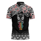 Kia Kaha Te Reo Maori Zipper Polo Shirt 50 Years Mo Ake Tonu Te Reo - Aussie Hoodie