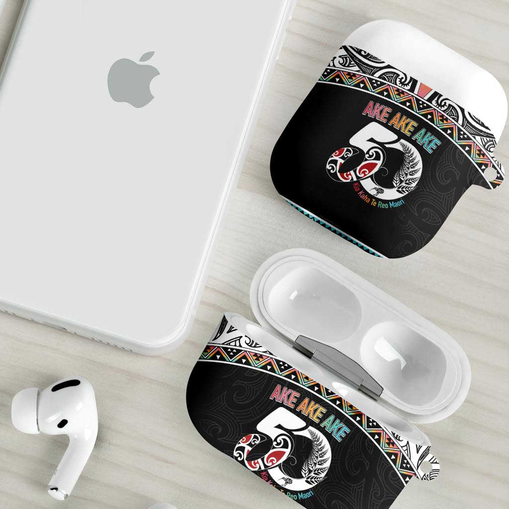 50 Years Kia Kaha Te Reo Maori AirPods Case Ake Ake Ake! - Aussie Hoodie