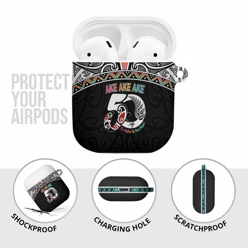 50 Years Kia Kaha Te Reo Maori AirPods Case Ake Ake Ake! - Aussie Hoodie