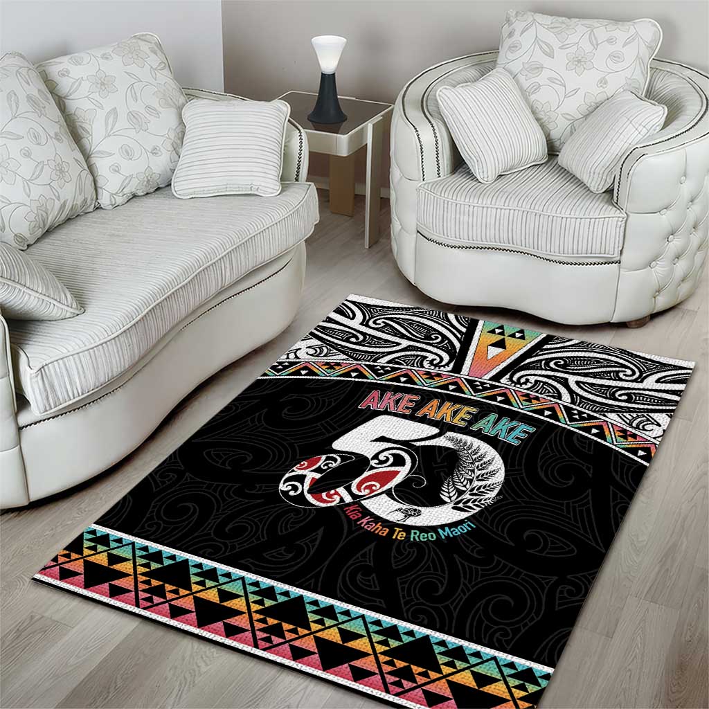 50 Years Kia Kaha Te Reo Maori Area Rug Ake Ake Ake! - Aussie Hoodie