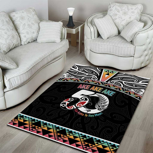 50 Years Kia Kaha Te Reo Maori Area Rug Ake Ake Ake! - Aussie Hoodie