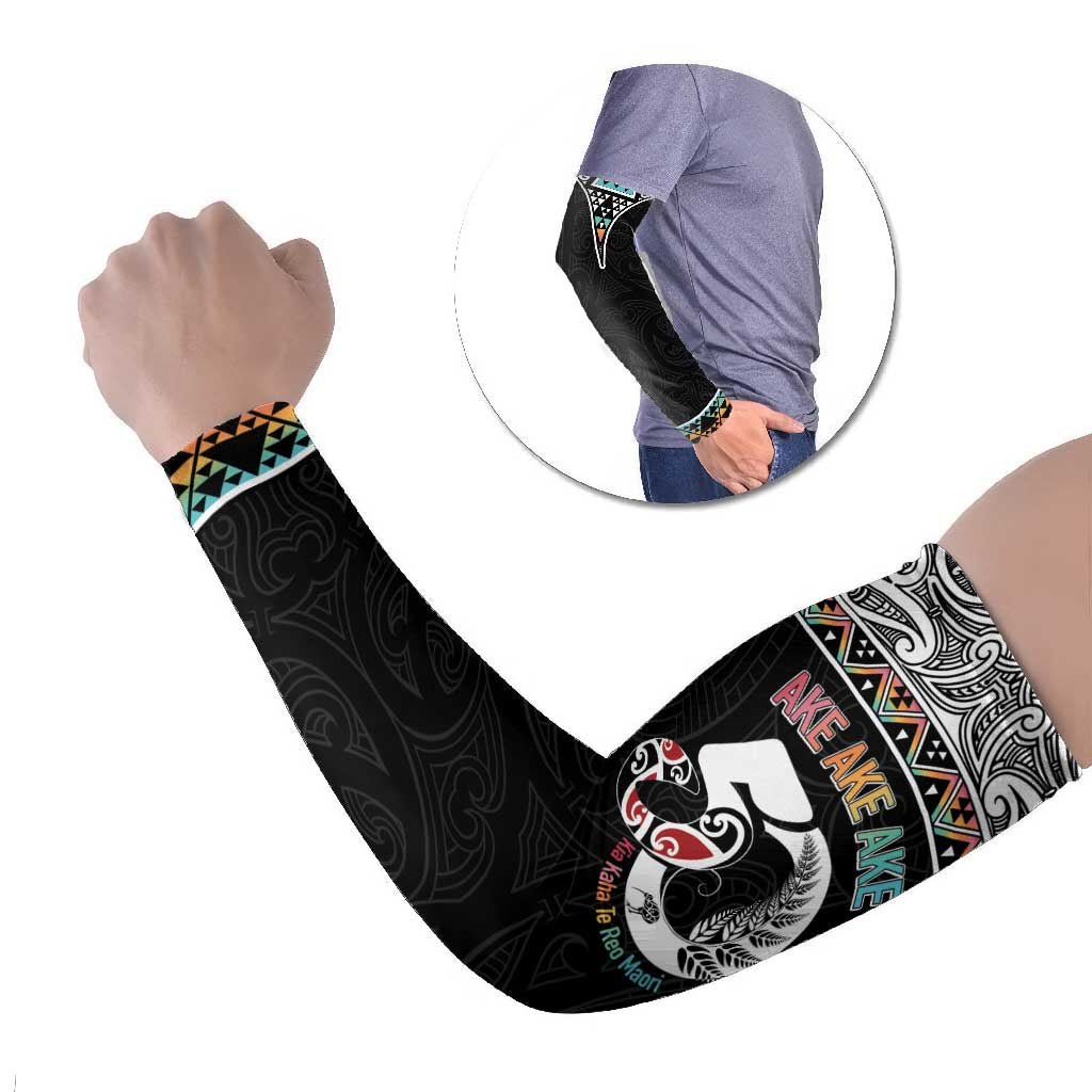 50 Years Kia Kaha Te Reo Maori Arm Sleeves Ake Ake Ake! - Aussie Hoodie