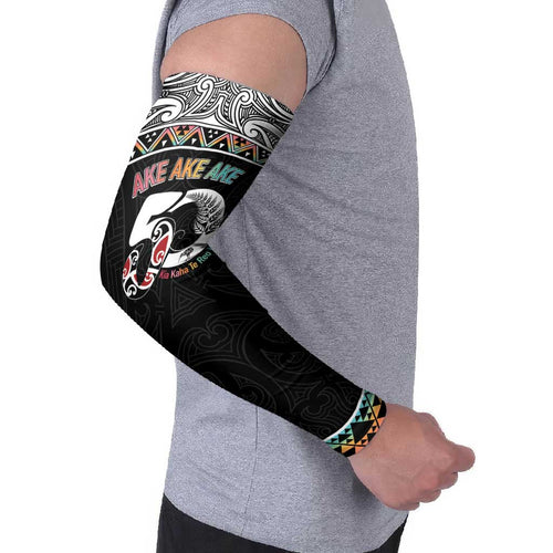 50 Years Kia Kaha Te Reo Maori Arm Sleeves Ake Ake Ake! - Aussie Hoodie