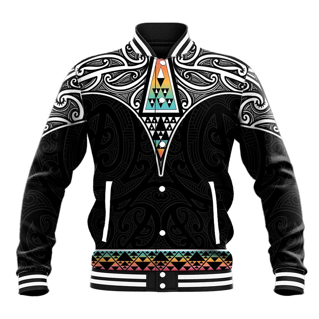 50 Years Kia Kaha Te Reo Maori Baseball Jacket Ake Ake Ake! - Aussie Hoodie