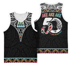 50 Years Kia Kaha Te Reo Maori Basketball Jersey Ake Ake Ake! - Aussie Hoodie