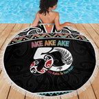 50 Years Kia Kaha Te Reo Maori Beach Blanket Ake Ake Ake! - Aussie Hoodie