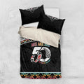 50 Years Kia Kaha Te Reo Maori Bedding Set Ake Ake Ake! - Aussie Hoodie