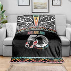 50 Years Kia Kaha Te Reo Maori Blanket Ake Ake Ake! - Aussie Hoodie