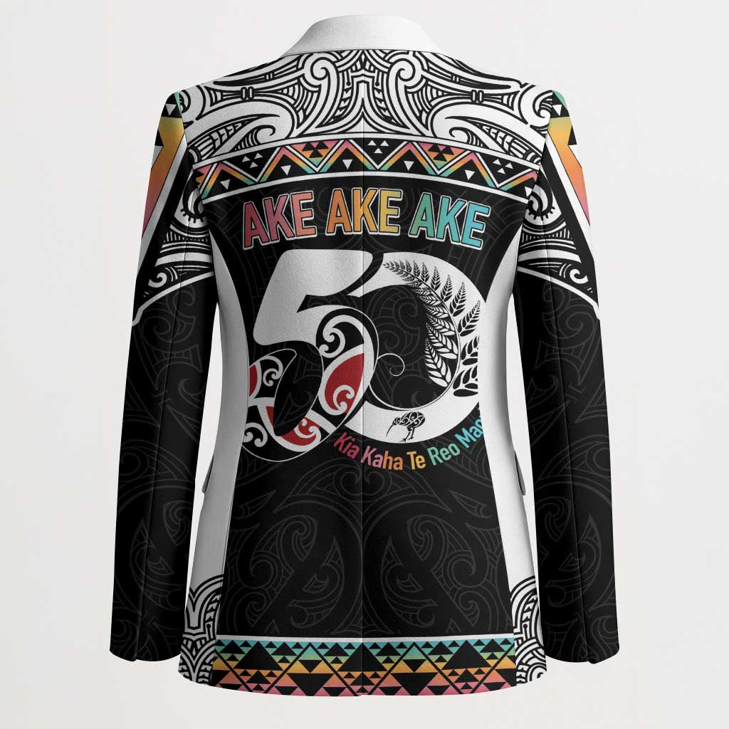 50 Years Kia Kaha Te Reo Maori Blazer Ake Ake Ake! - Aussie Hoodie