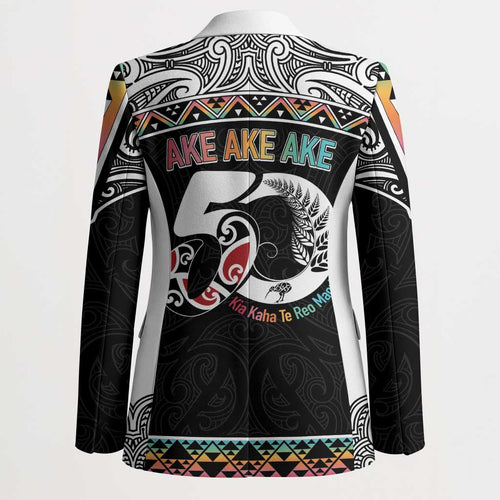 50 Years Kia Kaha Te Reo Maori Blazer Ake Ake Ake! - Aussie Hoodie