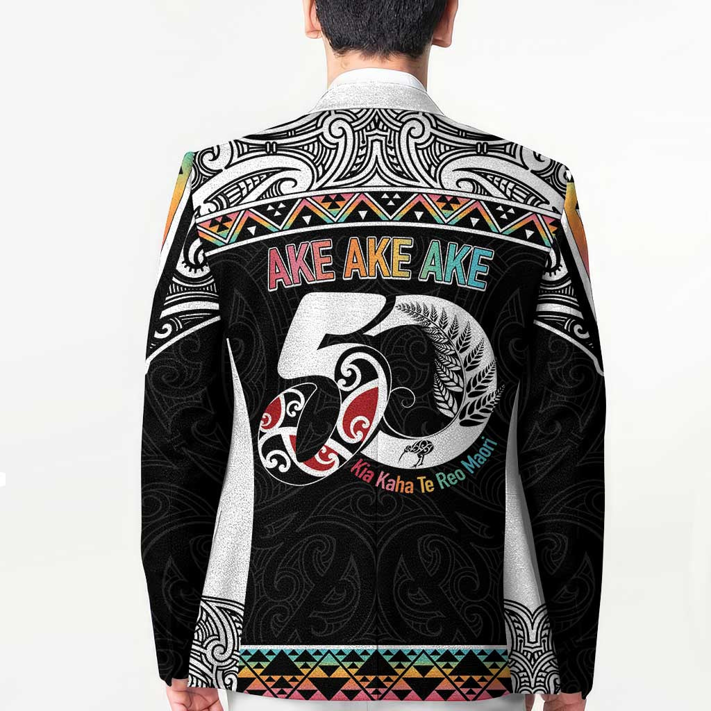 50 Years Kia Kaha Te Reo Maori Blazer Ake Ake Ake! - Aussie Hoodie