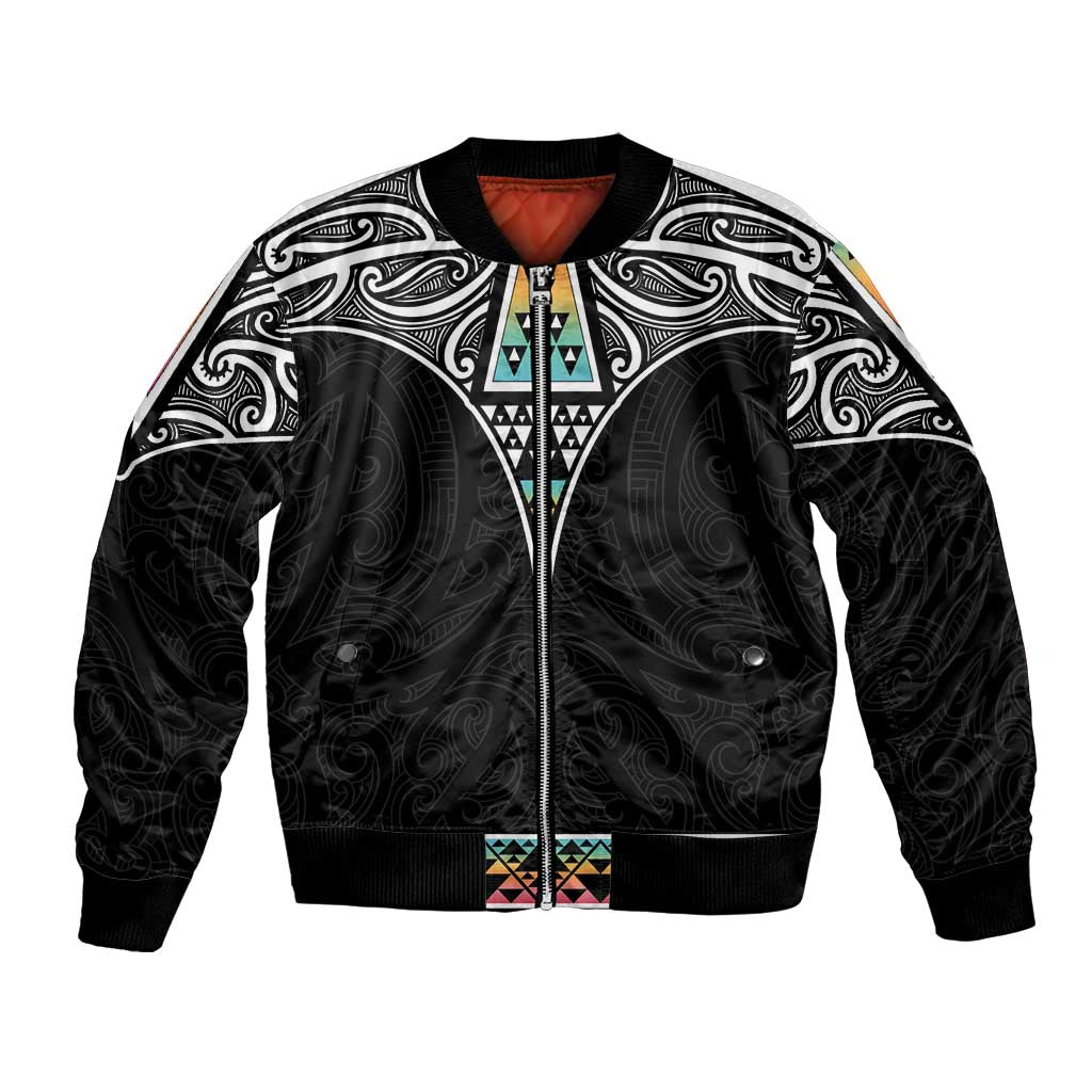 50 Years Kia Kaha Te Reo Maori Bomber Jacket Ake Ake Ake! - Aussie Hoodie