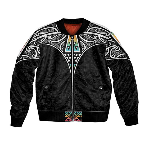 50 Years Kia Kaha Te Reo Maori Bomber Jacket Ake Ake Ake! - Aussie Hoodie