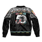 50 Years Kia Kaha Te Reo Maori Bomber Jacket Ake Ake Ake! - Aussie Hoodie