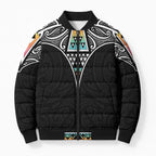 50 Years Kia Kaha Te Reo Maori Bomber Puffer Jacket Ake Ake Ake! - Aussie Hoodie