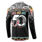 50 Years Kia Kaha Te Reo Maori Button Sweatshirt Ake Ake Ake! - Aussie Hoodie