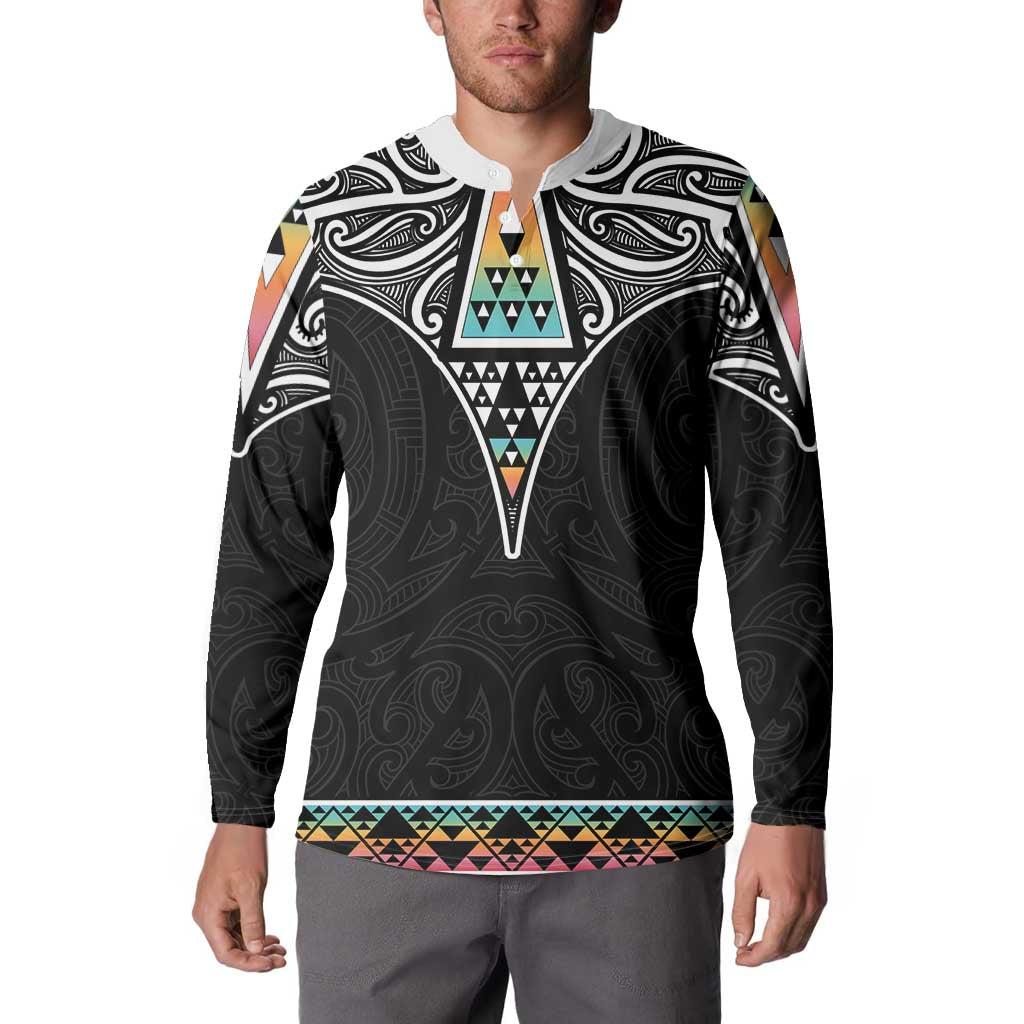 50 Years Kia Kaha Te Reo Maori Button Sweatshirt Ake Ake Ake! - Aussie Hoodie