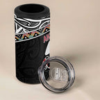 50 Years Kia Kaha Te Reo Maori 4 in 1 Can Cooler Tumbler Ake Ake Ake! - Aussie Hoodie