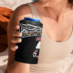 50 Years Kia Kaha Te Reo Maori 4 in 1 Can Cooler Tumbler Ake Ake Ake! - Aussie Hoodie