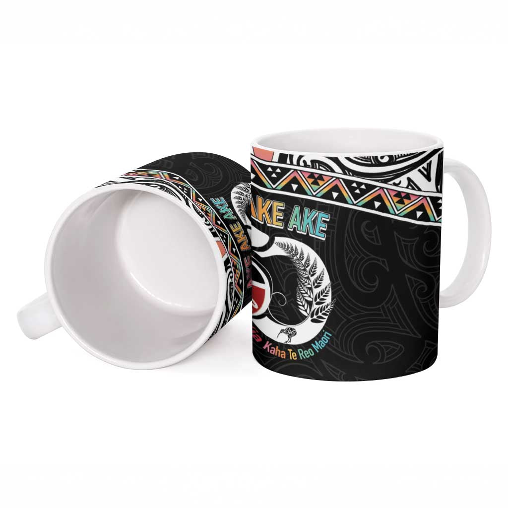 50 Years Kia Kaha Te Reo Maori Ceramic Mug Ake Ake Ake! - Aussie Hoodie