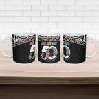 50 Years Kia Kaha Te Reo Maori Ceramic Mug Ake Ake Ake! - Aussie Hoodie
