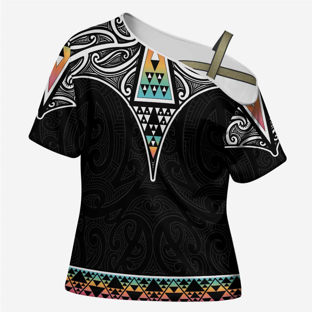 50 Years Kia Kaha Te Reo Maori Cross Shoulder Shirt Ake Ake Ake! - Aussie Hoodie