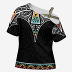 50 Years Kia Kaha Te Reo Maori Cross Shoulder Shirt Ake Ake Ake! - Aussie Hoodie