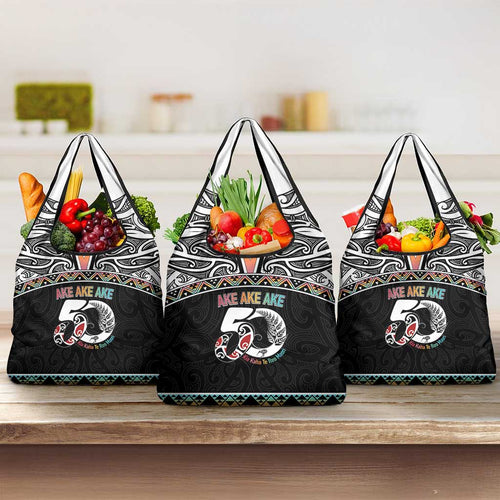 50 Years Kia Kaha Te Reo Maori Grocery Bag Ake Ake Ake! - Aussie Hoodie