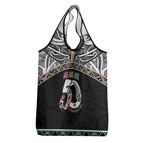 50 Years Kia Kaha Te Reo Maori Grocery Bag Ake Ake Ake! - Aussie Hoodie