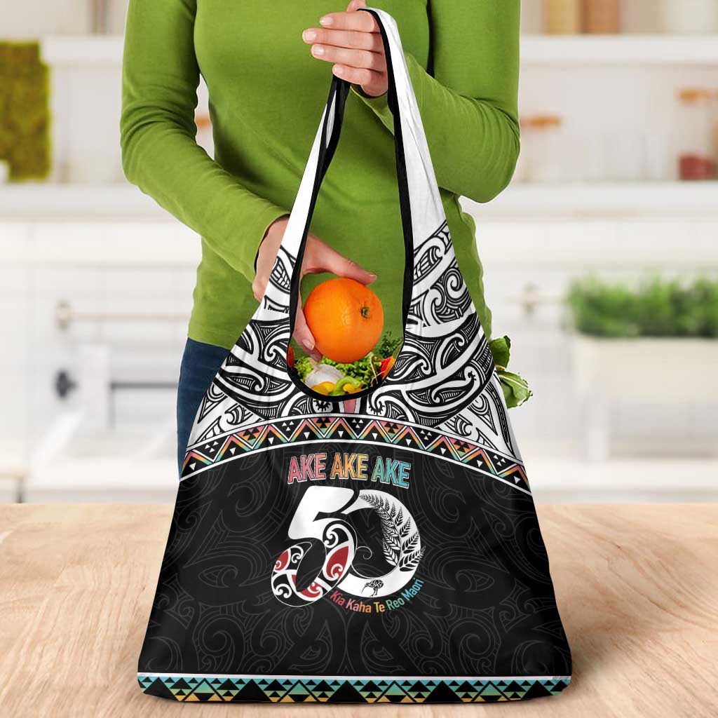 50 Years Kia Kaha Te Reo Maori Grocery Bag Ake Ake Ake! - Aussie Hoodie