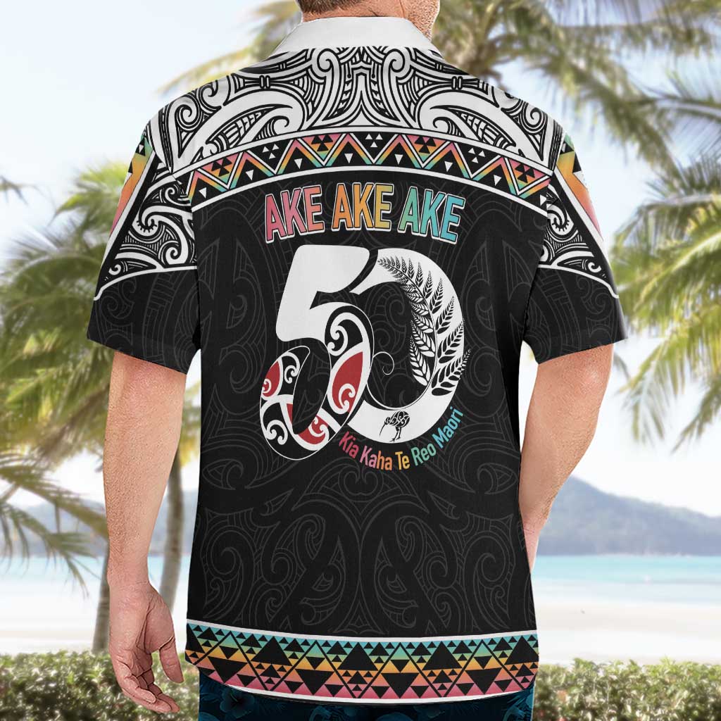 50 Years Kia Kaha Te Reo Maori Hawaiian Shirt Ake Ake Ake! - Aussie Hoodie