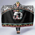 50 Years Kia Kaha Te Reo Maori Hooded Blanket Ake Ake Ake! - Aussie Hoodie