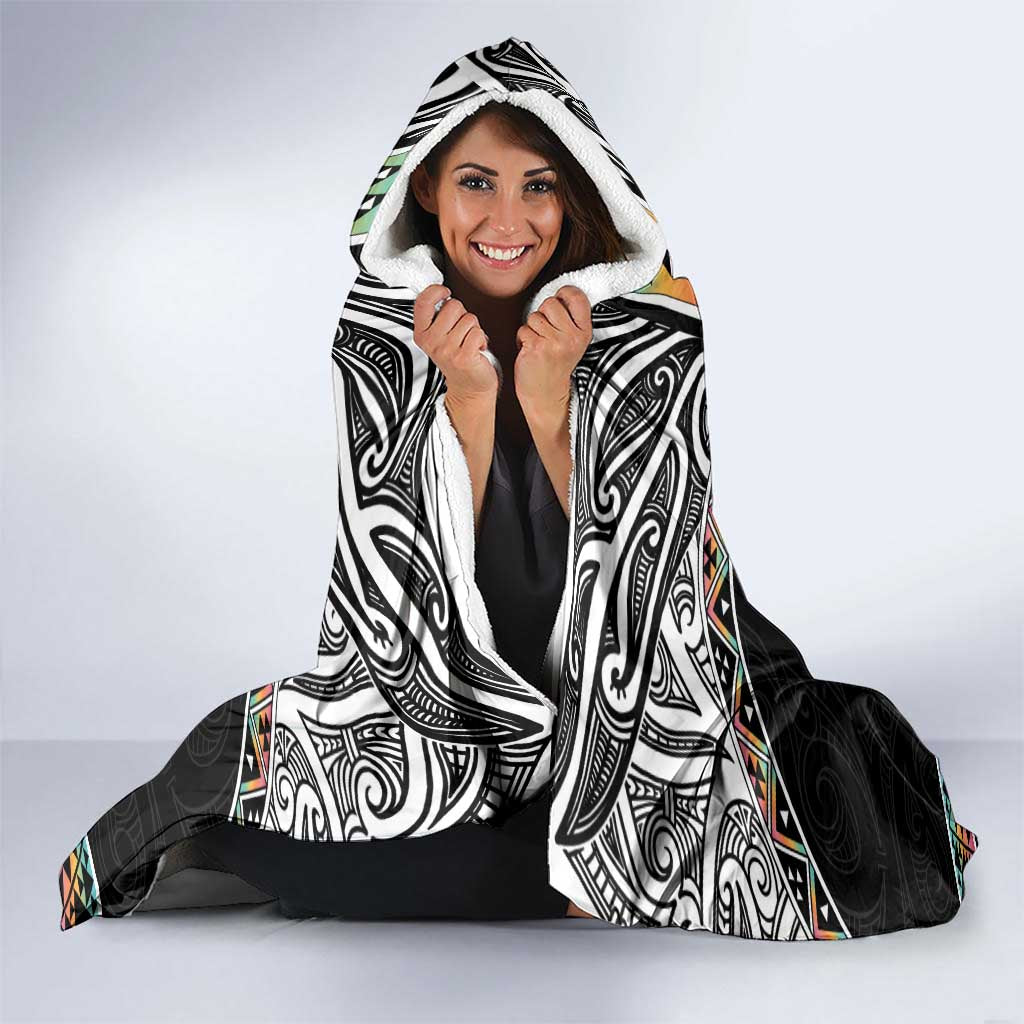 50 Years Kia Kaha Te Reo Maori Hooded Blanket Ake Ake Ake! - Aussie Hoodie