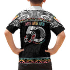 50 Years Kia Kaha Te Reo Maori Kid Hawaiian Shirt Ake Ake Ake! - Aussie Hoodie