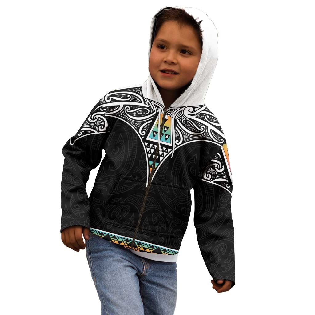 50 Years Kia Kaha Te Reo Maori Kid Hoodie Ake Ake Ake! - Aussie Hoodie