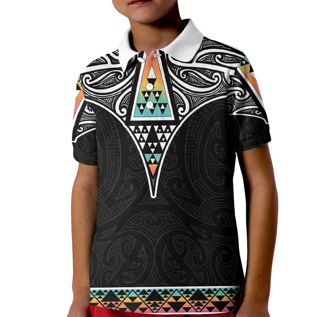 50 Years Kia Kaha Te Reo Maori Kid Polo Shirt Ake Ake Ake! - Aussie Hoodie