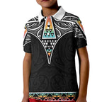 50 Years Kia Kaha Te Reo Maori Kid Polo Shirt Ake Ake Ake! - Aussie Hoodie
