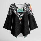 50 Years Kia Kaha Te Reo Maori Kimono Sleeve Blouse Ake Ake Ake! - Aussie Hoodie