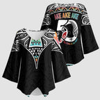 50 Years Kia Kaha Te Reo Maori Kimono Sleeve Blouse Ake Ake Ake! - Aussie Hoodie