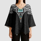 50 Years Kia Kaha Te Reo Maori Kimono Sleeve Blouse Ake Ake Ake! - Aussie Hoodie