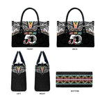 50 Years Kia Kaha Te Reo Maori Leather Bag Ake Ake Ake! - Aussie Hoodie