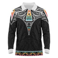 50 Years Kia Kaha Te Reo Maori Long Sleeve Polo Shirt Ake Ake Ake! - Aussie Hoodie