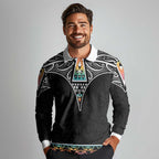 50 Years Kia Kaha Te Reo Maori Long Sleeve Polo Shirt Ake Ake Ake! - Aussie Hoodie