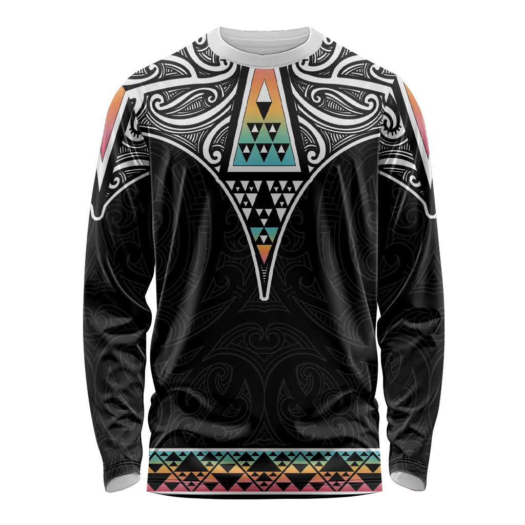50 Years Kia Kaha Te Reo Maori Long Sleeve Shirt Ake Ake Ake! - Aussie Hoodie