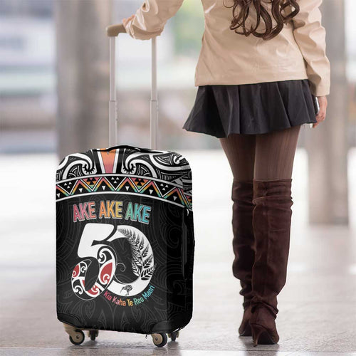 50 Years Kia Kaha Te Reo Maori Luggage Cover Ake Ake Ake! - Aussie Hoodie