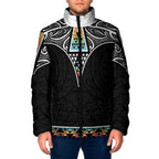 50 Years Kia Kaha Te Reo Maori Padded Jacket Ake Ake Ake! - Aussie Hoodie