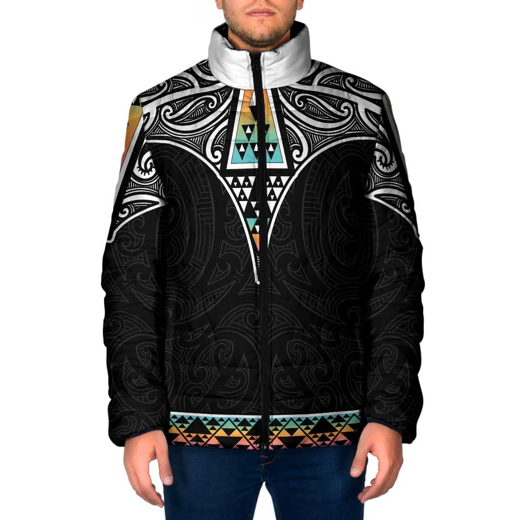 50 Years Kia Kaha Te Reo Maori Padded Jacket Ake Ake Ake! - Aussie Hoodie